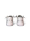 Custom Glitter Wedding Shoe | White Sparkly Metallic Wedding Loafer for Bride