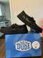 Custom Men’s Wedding Shoes | Personalized Groom Sneakers | Black Canvas