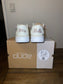 Custom Wedding / Pearl Wendy Rise Dude Shoes - Smaller Pearls