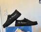 Men's / Wedding Custom Dude Shoes (Black Canvas) - Perfect gift for him, Groom Gift, Fathers day gift, Christmas gift, birthday gift & more!